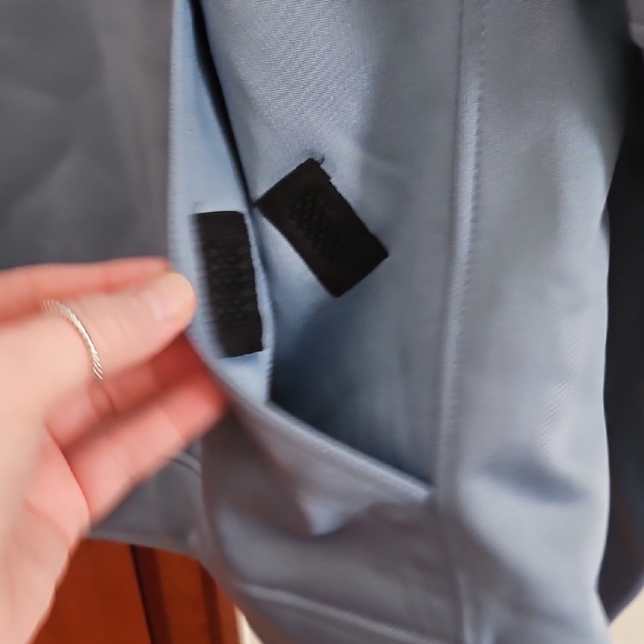 AFTCO Women's Blue Pullover Hoodie Sweatshirt With Built In Face Mask NWT - Picture 6 of 12